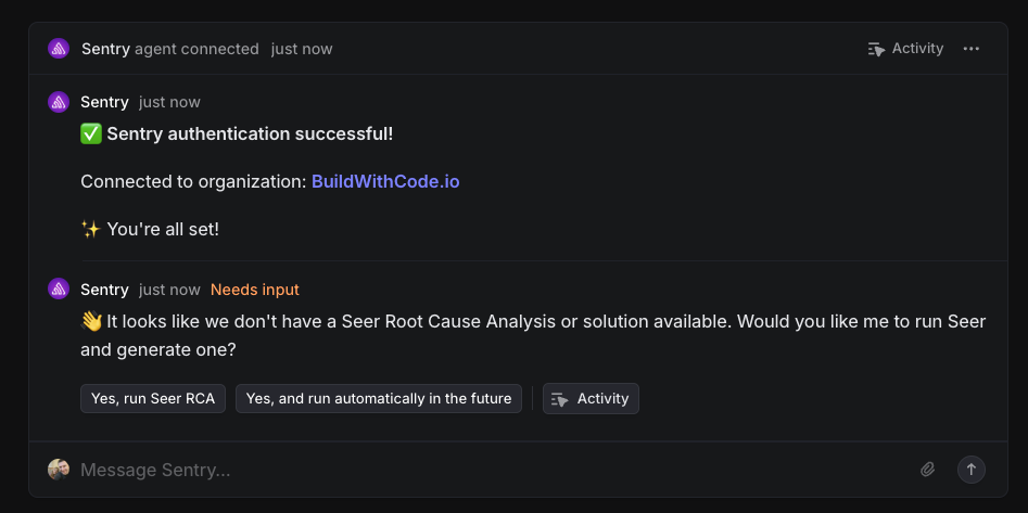 Enable automatic Seer runs