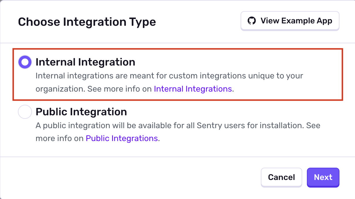 Internal Integration
